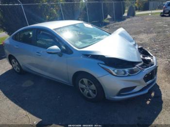  Salvage Chevrolet Cruze