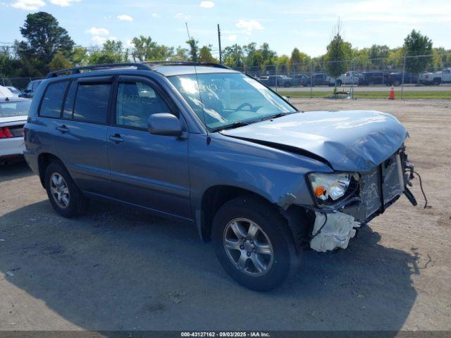 Salvage Toyota Highlander