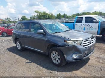  Salvage Toyota Highlander