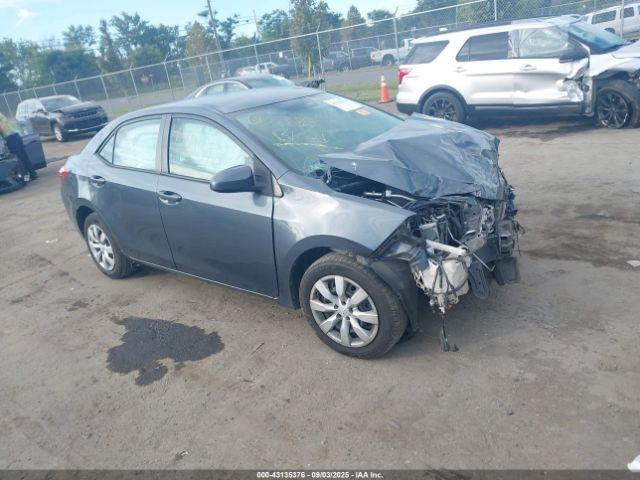  Salvage Toyota Corolla