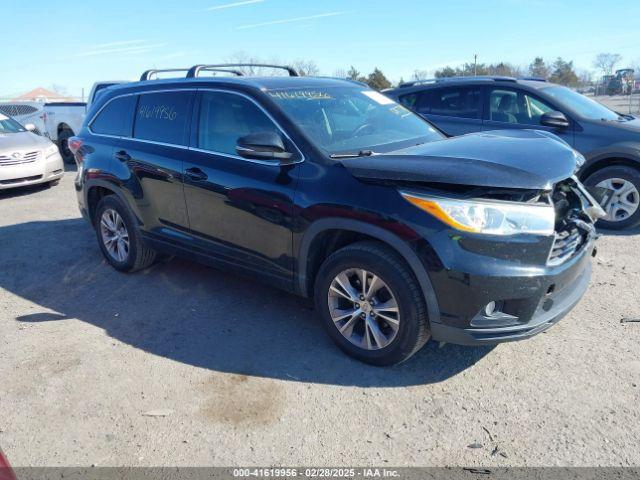  Salvage Toyota Highlander