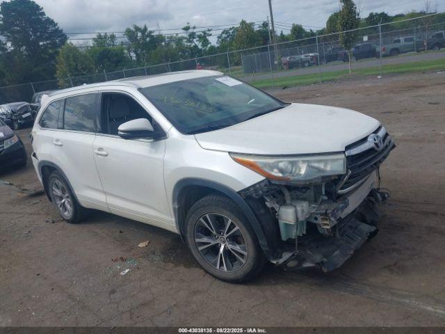  Salvage Toyota Highlander