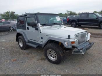  Salvage Jeep Wrangler