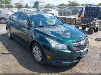  Salvage Chevrolet Cruze