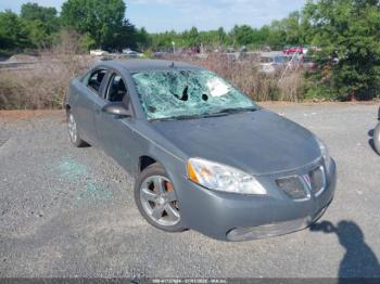  Salvage Pontiac G6