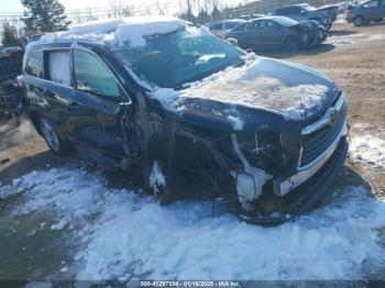  Salvage Toyota Highlander