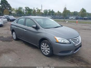  Salvage Nissan Sentra
