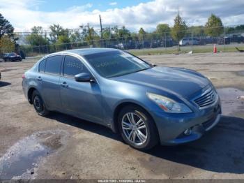  Salvage INFINITI G37x