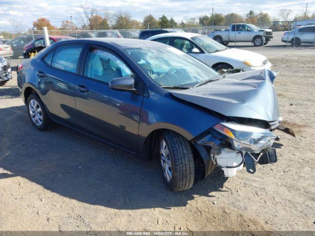  Salvage Toyota Corolla
