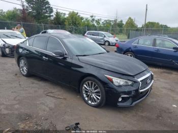  Salvage INFINITI Q50