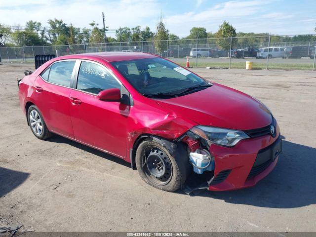  Salvage Toyota Corolla