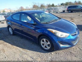  Salvage Hyundai ELANTRA