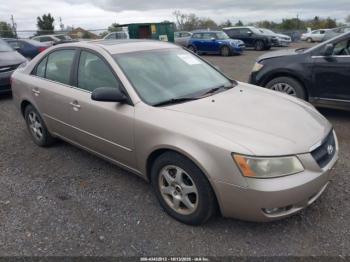  Salvage Hyundai SONATA