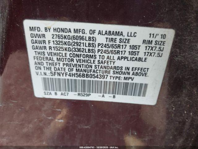 Honda Pilot Exl Image 19