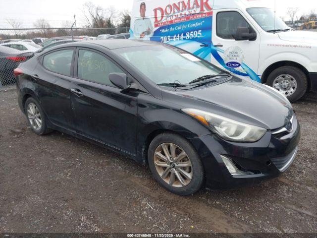  Salvage Hyundai ELANTRA