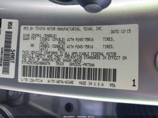 Toyota Tacoma Sr5 V6 Image 16