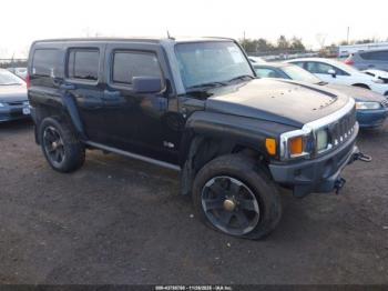  Salvage HUMMER H3 Suv