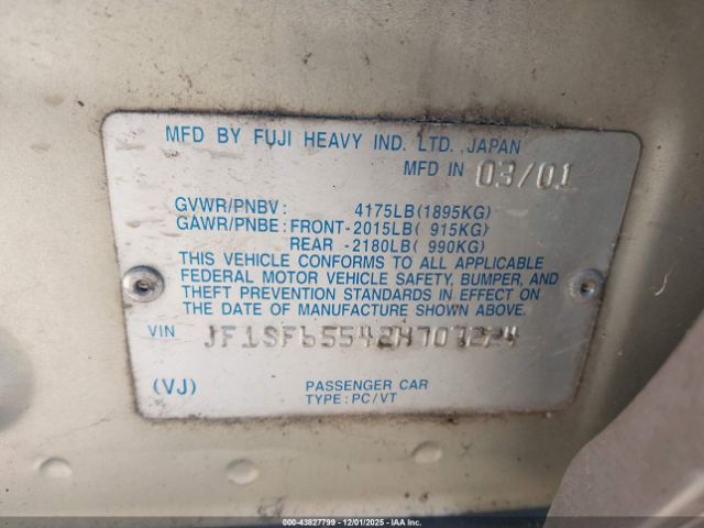 Subaru Forester S Image 6