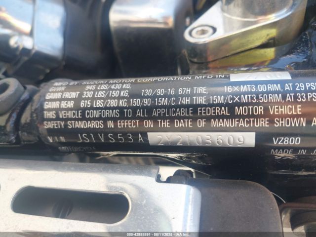 Suzuki Vz800 Image 12