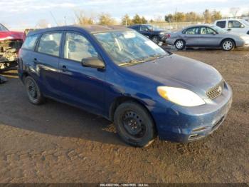  Salvage Toyota Matrix