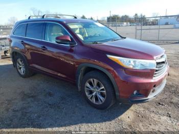  Salvage Toyota Highlander