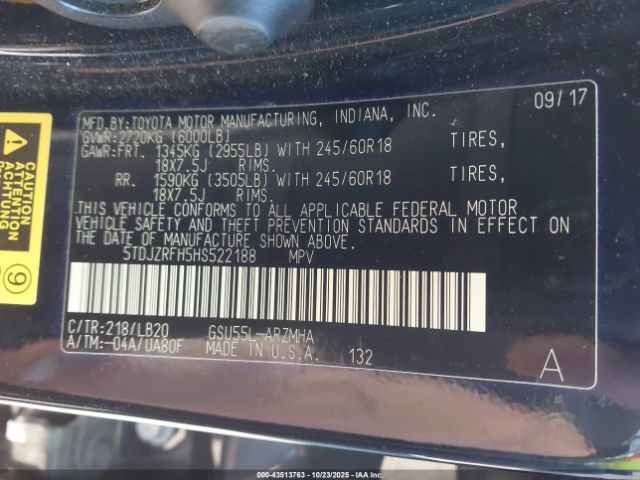 Toyota Highlander Xle Image 5