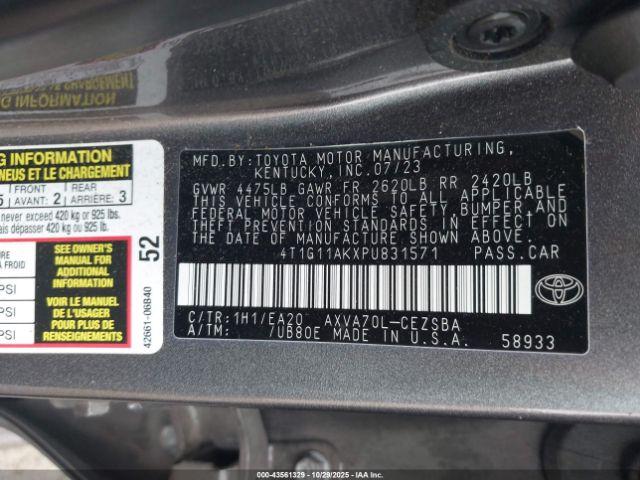 Toyota Camry Se Image 5