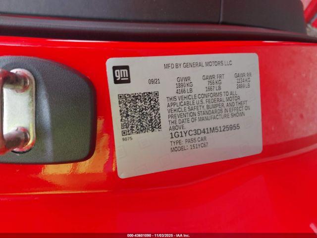 Chevrolet Corvette Rwd  3lt Image 6