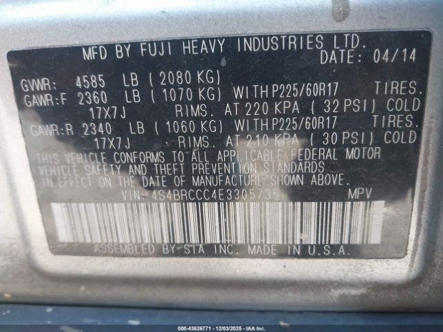 Subaru Outback 2.5i Premium Image 16