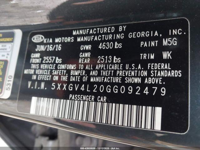 Kia Optima Sxl Turbo Image 14