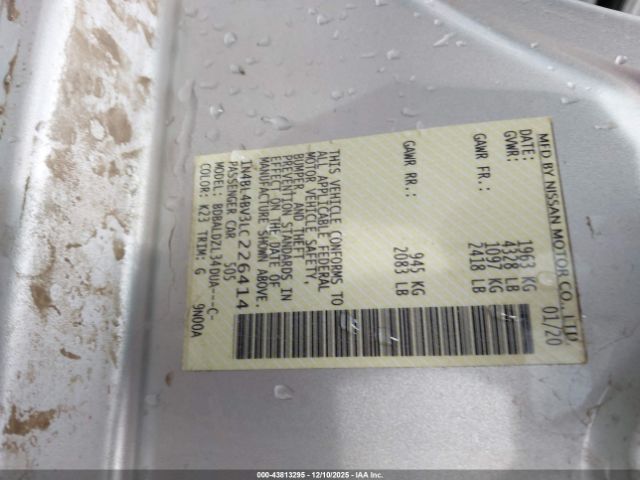 Nissan Altima S Fwd Image 6