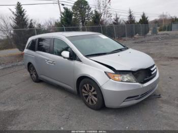  Salvage Honda Odyssey