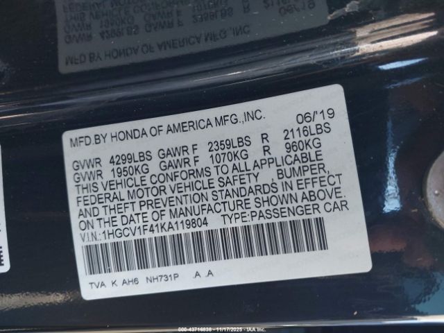 Honda Accord Ex Image 7