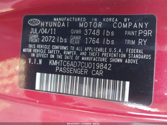 Hyundai VELOSTER Image 13