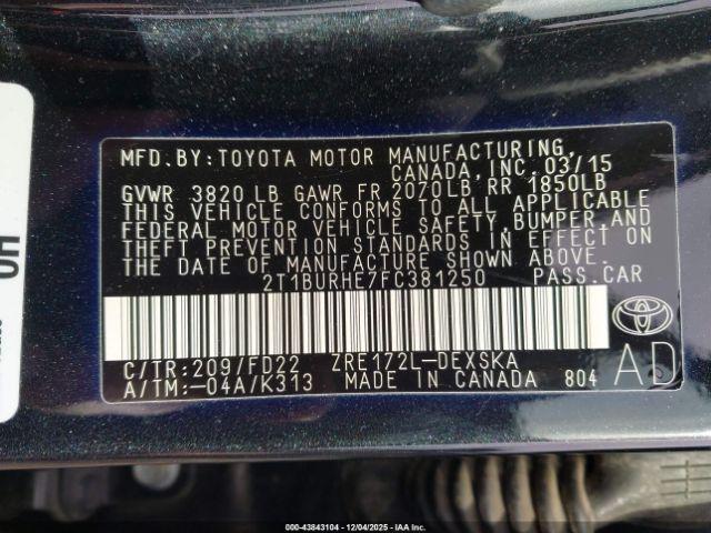 Toyota Corolla S Plus Image 15