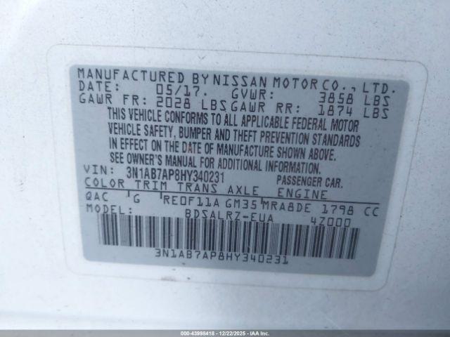 Nissan Sentra Sr Image 9