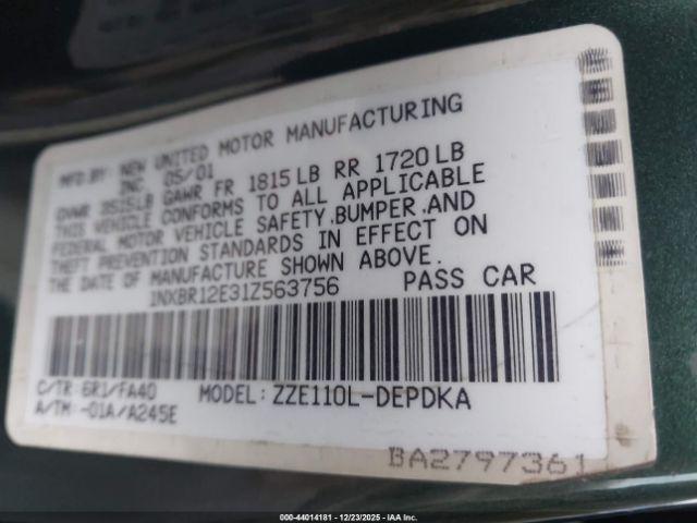 Toyota Corolla Le Image 5