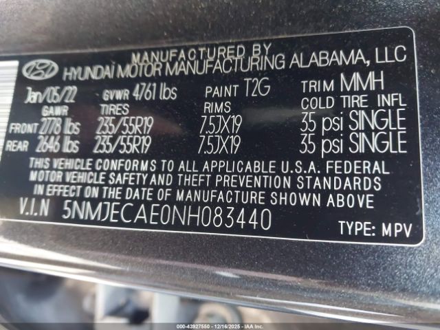 Hyundai TUCSON Limited Image 10