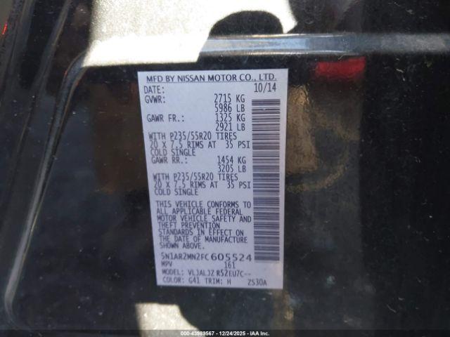 Nissan Pathfinder Platinum Image 6