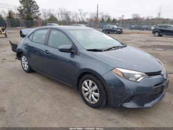  Salvage Toyota Corolla
