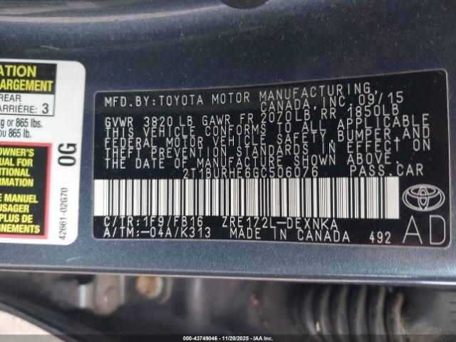 Toyota Corolla Le Image 6