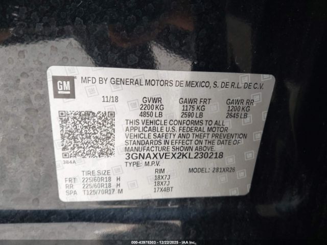 Chevrolet Equinox Lt Image 5