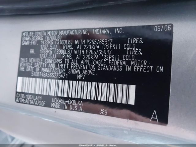 Toyota Sequoia Limited V8 Image 7