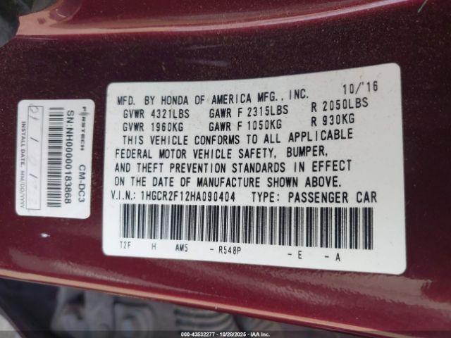 Honda Accord Sport Se Image 16