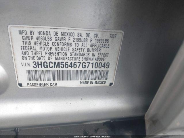 Honda Accord 2.4 Lx Image 15