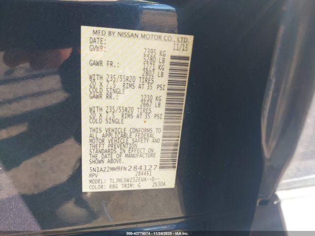 Nissan Murano Platinum Image 6