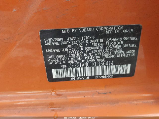 Subaru Crosstrek 2.0i Limited Image 7