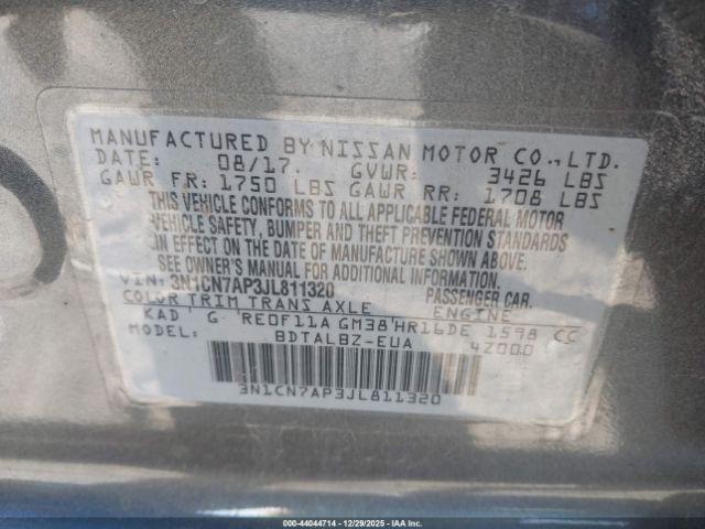 Nissan Versa 1.6 Sv Image 10