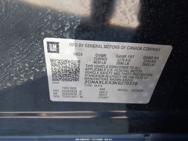 Chevrolet Equinox Lt Image 13