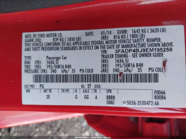 Ford Fiesta Se Image 8